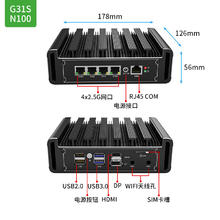 倍控 N100迷你主机四网2.5G 软路由 DDR5 准系统