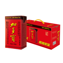 需首购、plus会员：加多宝 凉茶植物饮料 茶饮料 250ml*24盒*6件 整箱装