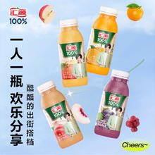 汇源 100%果汁 300ml*8瓶 橙汁