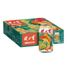 PLUS会员:健力宝 锦鲤护体 橙蜜味 电解质运动碳酸饮料汽水330ml*24罐