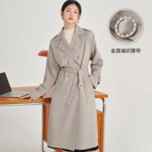 限尺码：INMAN 茵曼 风衣外套 18213532HM503