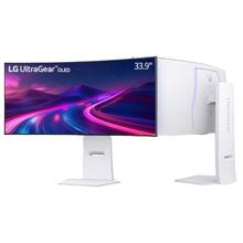 12期免息：LG 乐金 34GS95QE 33.9英寸 OLED曲面显示器（3440×1440、240Hz、98.5%DCI-P3、HDR400）