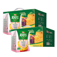 汇源 100%苹果汁 200ml*24盒 整箱装(有效期至11.11)