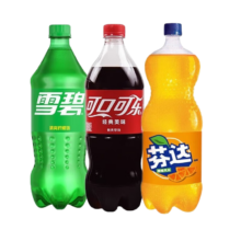 Coca-Cola 可口可乐 888ml*3瓶 组合装