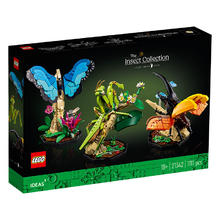 LEGO 乐高 21342昆虫系列男女孩益智拼搭积木儿童礼物益智积木
