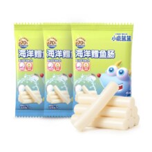 88VIP：小鹿蓝蓝 海洋鳕鱼肠 原味 70g*3袋