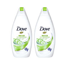 Dove 多芬 沐浴露 清新水透清爽美肤黄瓜190克*2 瓶 清新水透美肤黄瓜190克*2瓶