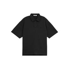 BODYDREAM 重磅纯棉短袖POLO衫男夏季新款水洗做旧字母刺绣翻领T恤