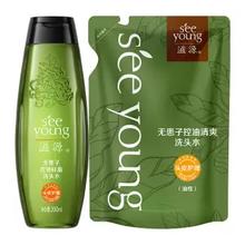 seeyoung 滋源 无硅油洗发水 200ml*1瓶+235ml*1袋