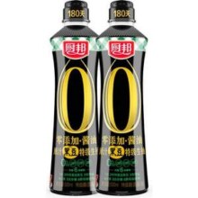 厨邦 零添加·酱油 原汁黑豆特级生抽500mL*2瓶