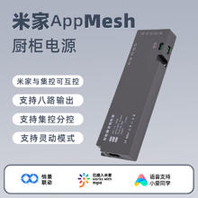 德路普 已接入米家LED灯带衣厨柜酒柜COB感应灯带控制器小爱语音调光调色 米家APP-12V-120W