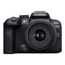 佳能（Canon）EOS R10 轻量高性能数码微单相机 18-45标准变焦镜头套装（约23张每秒连拍/4K短片）