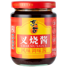 东古 调味酱复合调味酱 叉烧酱 粤菜烧烤腌制 0脂调料 270g