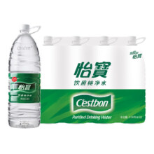 PLUS会员：怡宝 饮用水 纯净水2.08L*8瓶 量贩装 纯净水2.08L*8瓶*3件
