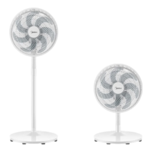 美的（Midea）电风扇家用落地扇7叶柔风台立两用扇卧室摇头低噪安静节能循环通风可调节台地两用大风量电扇 SAF30AC节能款40W