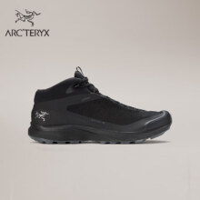 ARC’TERYX始祖鸟 AERIOS 中帮 覆盖防水 男子 徒步鞋 Black/Cinder/黑/煤渣灰 7