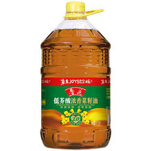 luhua 鲁花 食用油 低芥酸浓香菜籽油6.18L物理压榨