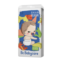 babycare艺术大师薄柔新升级纸尿裤XL42片(12-17kg)婴儿尿不湿瞬吸不闷热