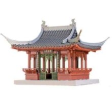 20点开始：重拾营造 榫卯系列积木 《醉翁亭》拼搭模型