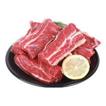 plus会员:百里炙 进口原切牛肋条1kg *3件