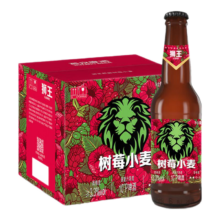 puls会员：狮王燕京 精酿树莓小麦10度 330mL*12瓶