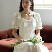 PLUS会员！DUSHU 独束 大码女仪式感仙女裙