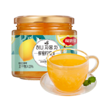 福事多蜂蜜柠檬茶500g/瓶 韩国风味蜜炼酱水果茶维vc冲饮品送礼礼品
