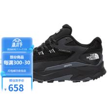 THE NORTH FACE 北面 徒步鞋男户外防水抓地休闲拉力越野鞋5LWT KY4/黑色