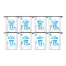 PLUS会员：蒙牛（MENGNIU）冠益乳酸奶健字号 活性益生菌低温发酵乳生鲜 原味100g*8杯*4件