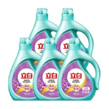 88vip：立白天然亮白低泡洗衣液1kg×5瓶