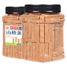 需首购、plus会员：每果时光 山楂条 400g/罐