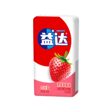 PLUS会员:益达(Extra)无糖口香糖 清爽草莓味20片*4件