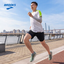 布鲁克斯（BROOKS）运动跑鞋碳板运动男女耐磨 Hyperion Elite 3龙卷风 冲浪蓝/深桔红/莹光黄 38