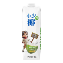 再降价、PLuS会员：100%NFC椰子水含天然电解质1L*4