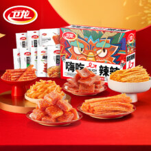 卫龙  辣条龙年礼盒|约97小包 1.42kg