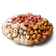 珑腾果业新货珍味+酱味+梅子花生豆各100g鱼皮花生豆网红办公室休闲零食