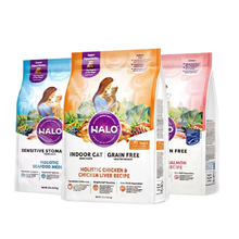 HALO 自然光环 纯鲜肉成猫粮鸡肉营养猫主食猫粮成猫健美
