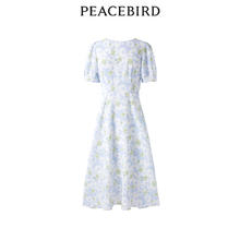 PEACEBIRD 太平鸟 女装优雅连衣裙 237237