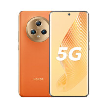PLUS会员、概率券：HONOR 荣耀 Magic5 5G手机 16GB+512GB 燃橙色