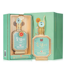 金六福 泸州老窖 浓香型白酒 纯粮食酿造 52%vol 500mL 2瓶
