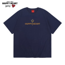 PLUS会员：CHARLES JANG'S HAPPY HEART 查尔斯桃心 男士纯棉T恤 429024T
