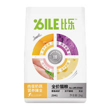 猫咪美毛去毛球：B.Toys 比乐 鲜肉冻干猫粮 鳕鱼磷虾 2kg