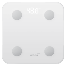 沃乐WOLO智能体脂秤【充电款】电子体重称家用高精准人体健康脂肪秤APP款 送礼实用礼物