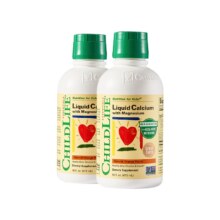 88VIP：CHILDLIFE 大白瓶液体钙镁锌 473ml*2瓶