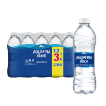 限地区、PLUS会员、首单礼金：百事可乐 纯水乐 AQUAFINA 饮用纯净水 550ml*15瓶 整箱装