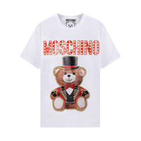 MOSCHINO 魔术熊印花短袖T恤 E T07020540 3001