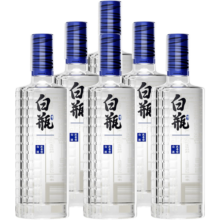 泸州老窖 【美酒狂欢购】泸州白瓶酒 浓香型白酒 52度 500mL 6瓶 白酒整箱装