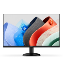 PLUS会员: AOC 23.8英寸 100Hz IPS HDMI接口 低蓝光不闪 可壁挂 三边微边超薄机身 节能办公电脑显示器 24B35H