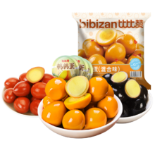 再降价、25日20点、plus会员：比比赞（BIBIZAN）鹌鹑蛋混合味420g