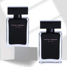 纳西索·罗德里格斯（Narciso Rodriguez）for her黑瓶女士淡香水50ml 持久留香 宋妍霏推荐 生日礼物送女友